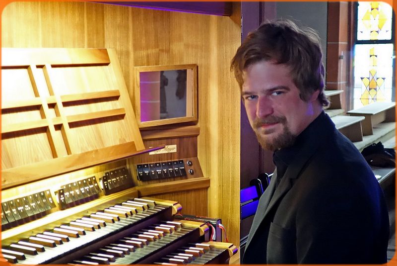 Der Organist Martin Sturm