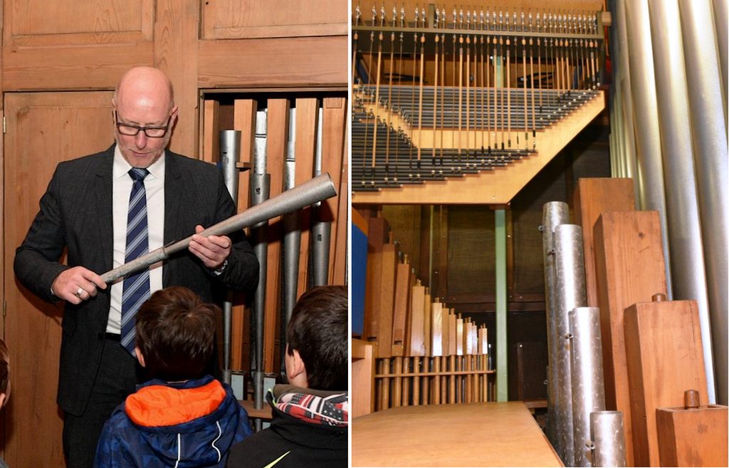 Orgelf�hrung mit Stephan Mayer