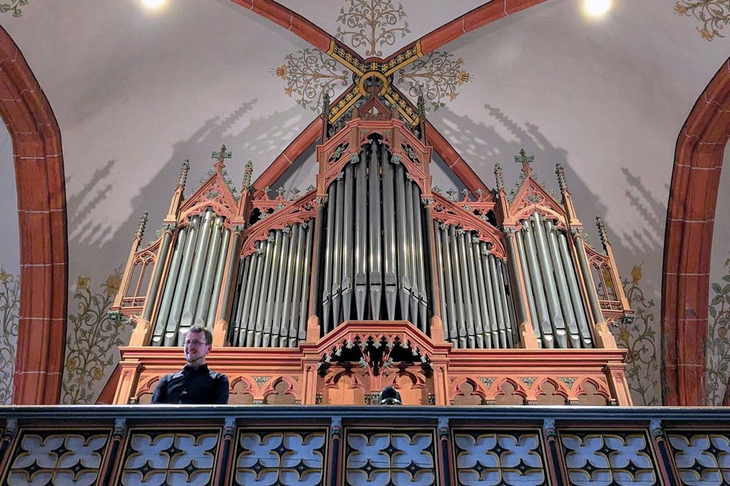 Pavol Valasek und die Lebacher Mayer-Orgel